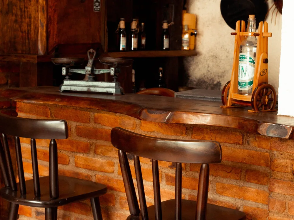 Die Bar im Gewölbekeller